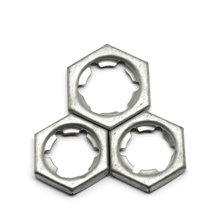 1/2"-13 Carbon Steel Securing Nut Counter Nuts  Spring Steel Zinc Finish Self-Locking Hex Pal Nut